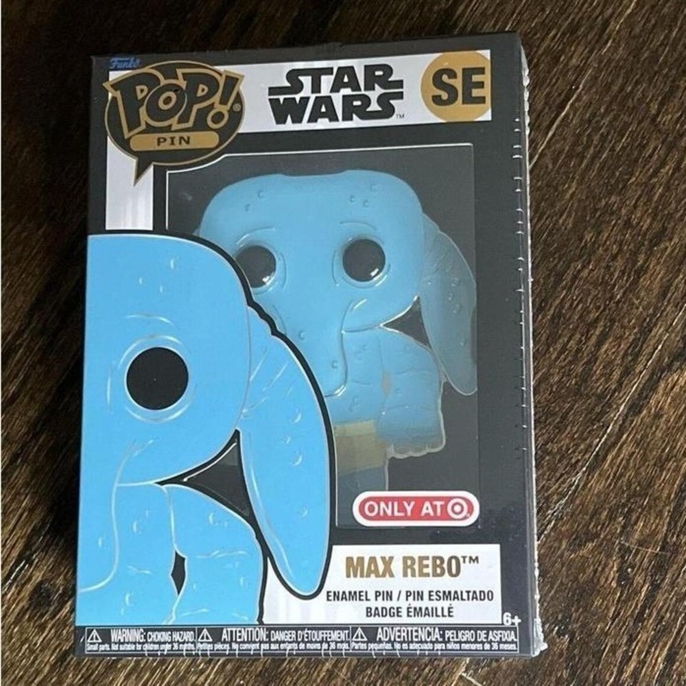 Funko Pop Pin Star Wars Max Rebo Target Exclusive SE Enamel Pin New Sealed